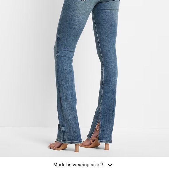 Express skyscraper jeans like new condition - Picture 2 of 4